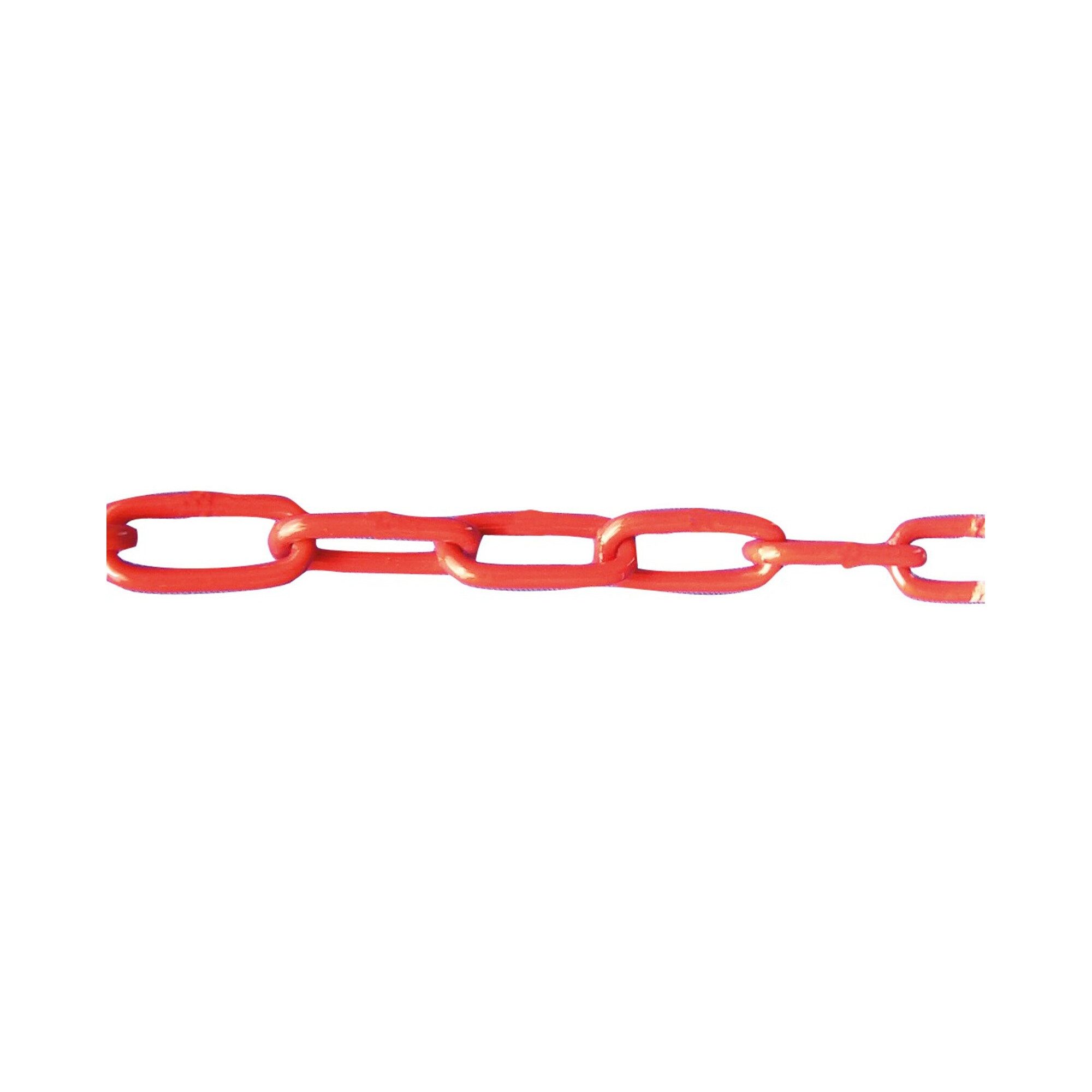 SCHAKE Verkehrsschild Schake Absperrkette aus Kunststoff 6mm, gelb / schwarz 25m 25 Stk