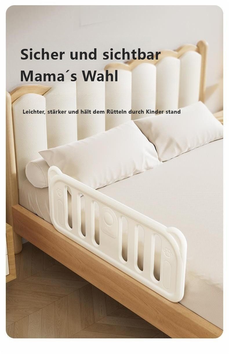 habeig Babybett Bettgitter Babygitter 120x47cm Rausfallschutz extrem stabil, 120 cm breit
