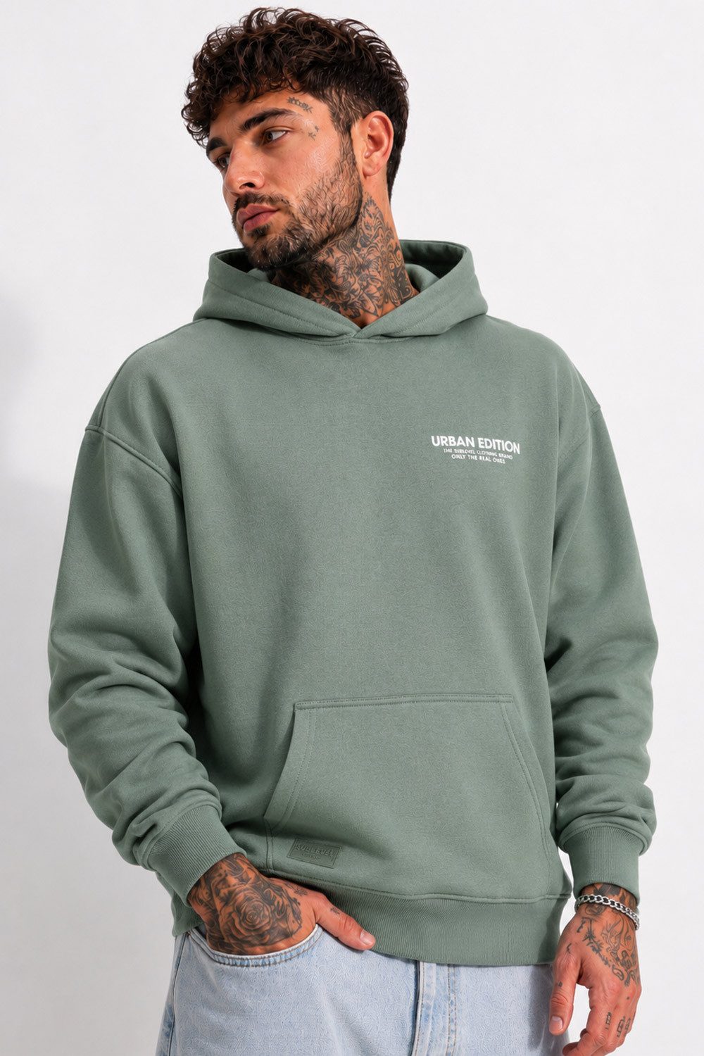 SUBLEVEL Kapuzenpullover Hoodie Herren Kapuzenpullover Kapuzenjacke Sweater Perfekte Passform Hochwertige Verarbeitung, Angenehm weich & bequem