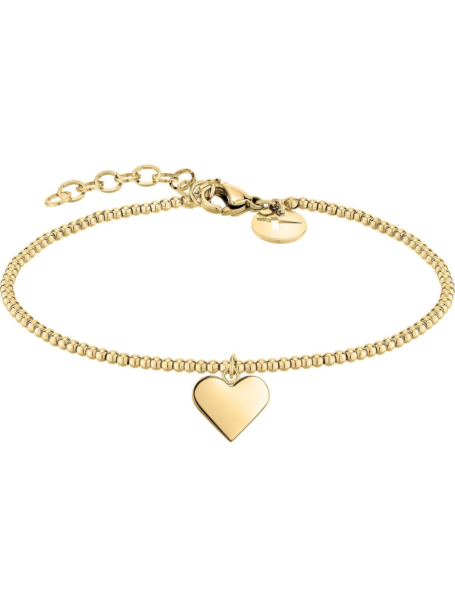 Tamaris Edelstahlarmband Tamaris Damen-Armband Edelstahl Herz, Modern