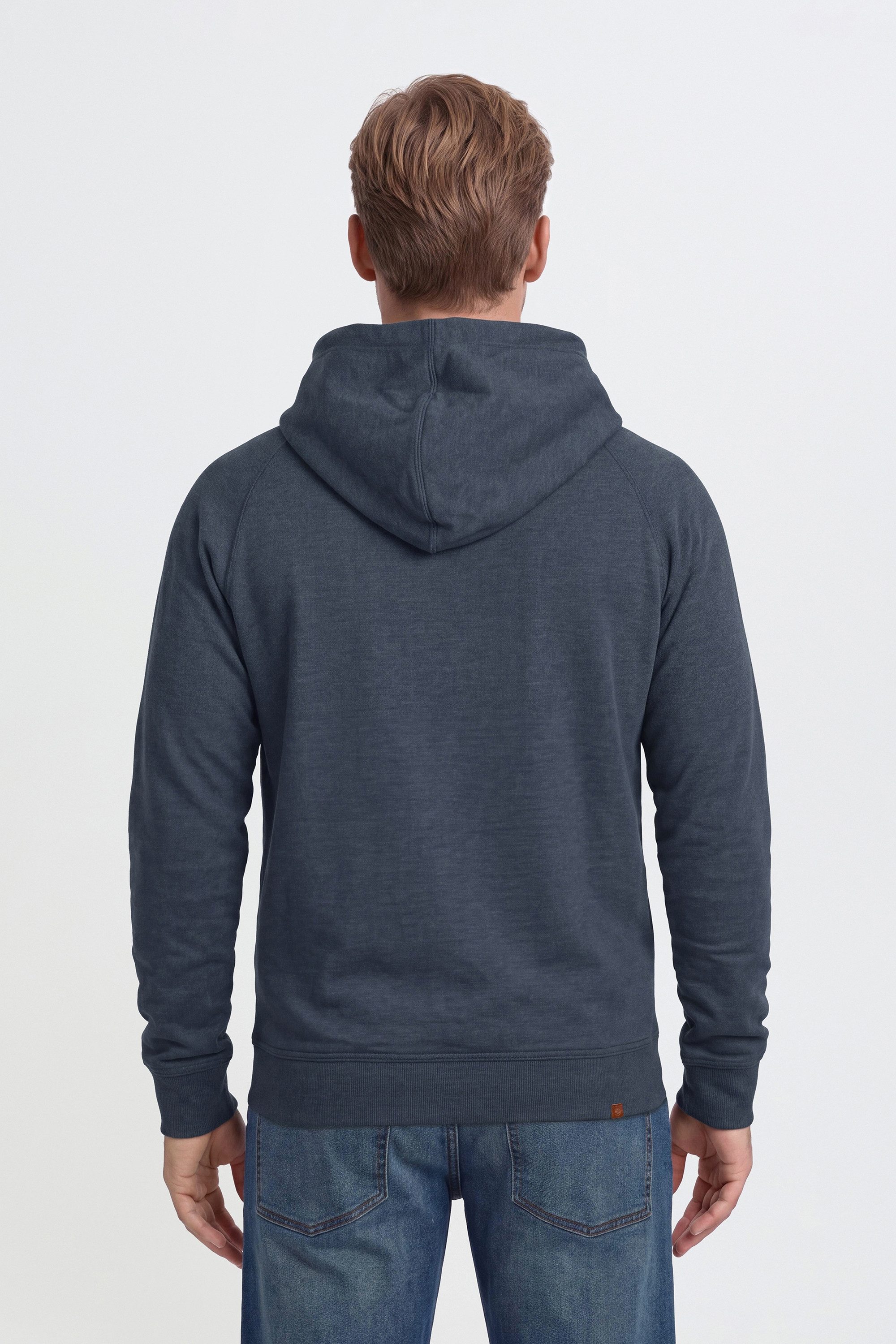 Blend Kapuzenpullover BHSales Kapuzensweatshirt mit Cross-Over Kragen – Bild 4 von 5