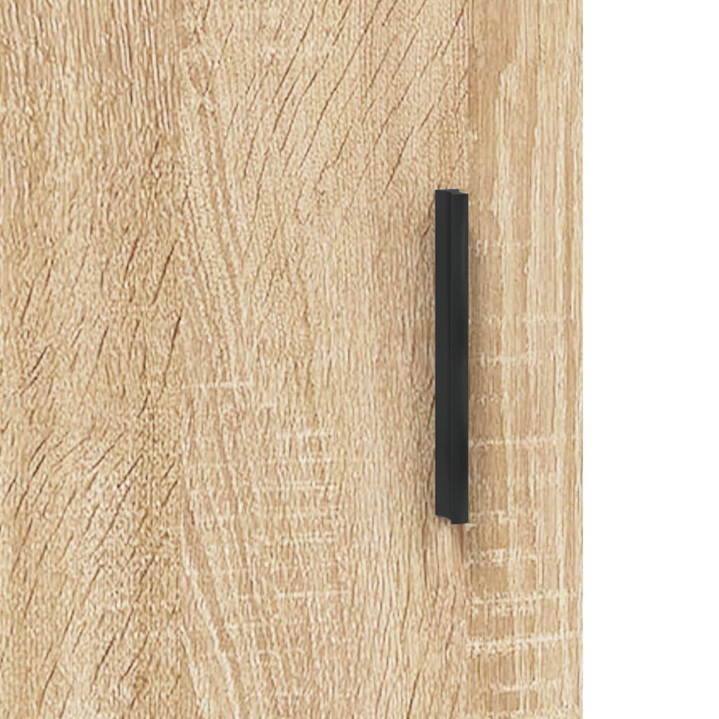 cm Holzwerkstoff Schreibtisch Sonoma-Eiche furnicato 140x50x75