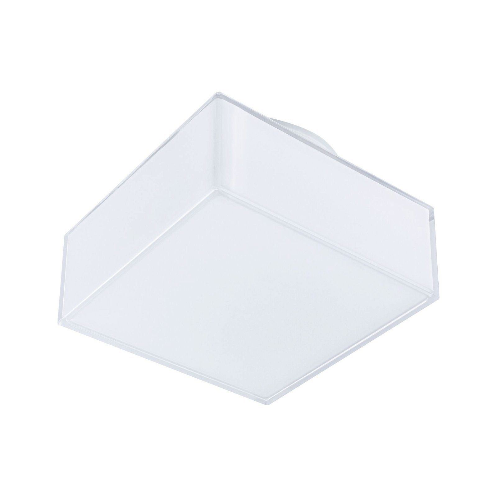 Paulmann LED Deckenleuchte Selection Bathroom Maro IP44 1x6,8W 155x155mm 3000K Weiß Kunststoff, LED fest integriert, Warmweiß | Deckenlampen