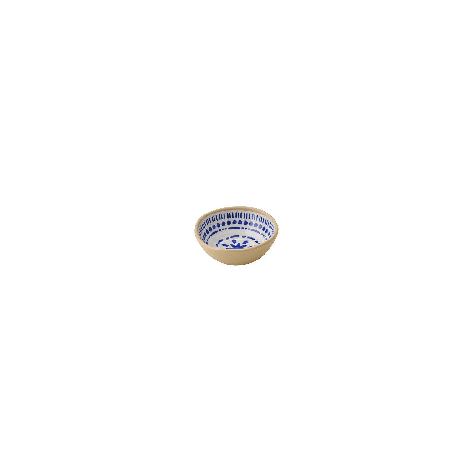 APS Schale FLORYN, Melamin, (1-tlg), Melamin blau/weiß-beige, spülmaschinengeeignet