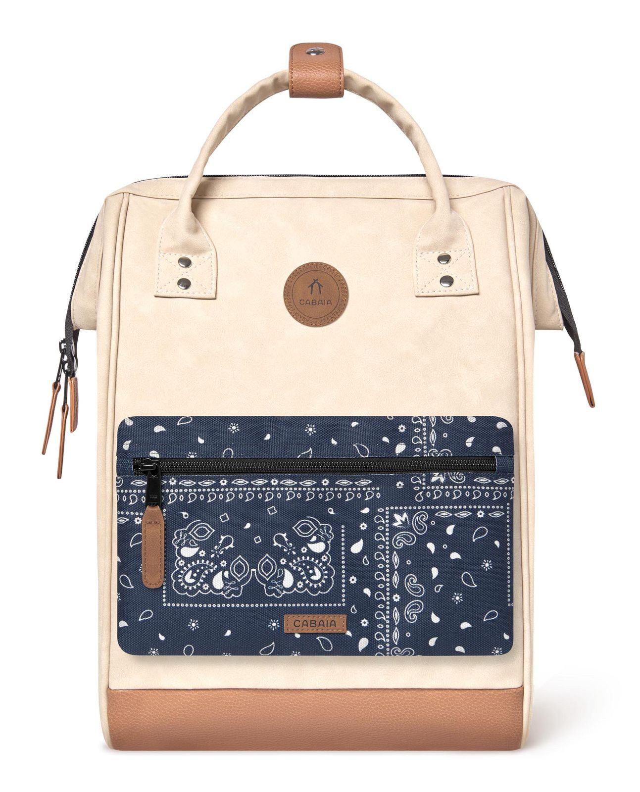 CABAIA Rucksack Vegan Nubuck Backpack (Set, 3-tlg) günstig online kaufen