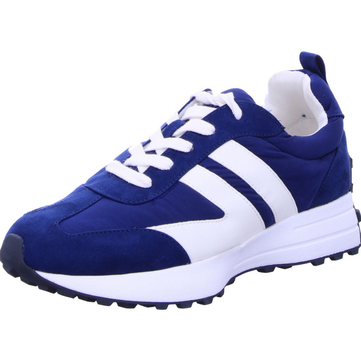 Edel blau regular fit Sneaker (1-tlg)