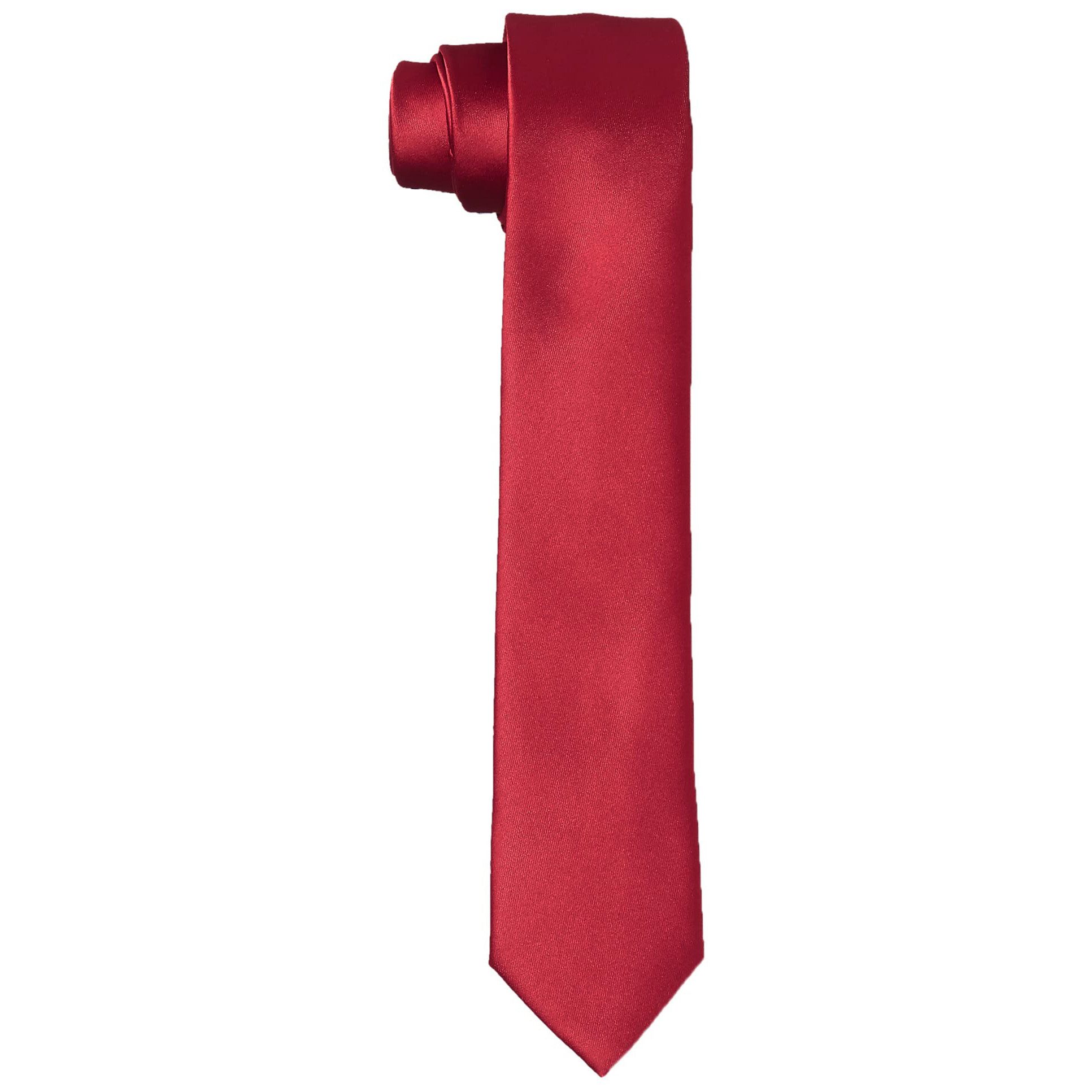 DonDon Krawatte DonDon Krawatten für Herren 6 cm handgefertigt in Seidenlook