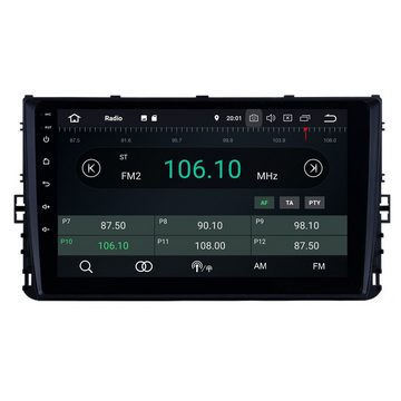 TAFFIO Für Volkswagen PoloT-ROC SportsvanT6-9"Touch Android Radio GPS CarPlay Einbau-Navigationsgerät