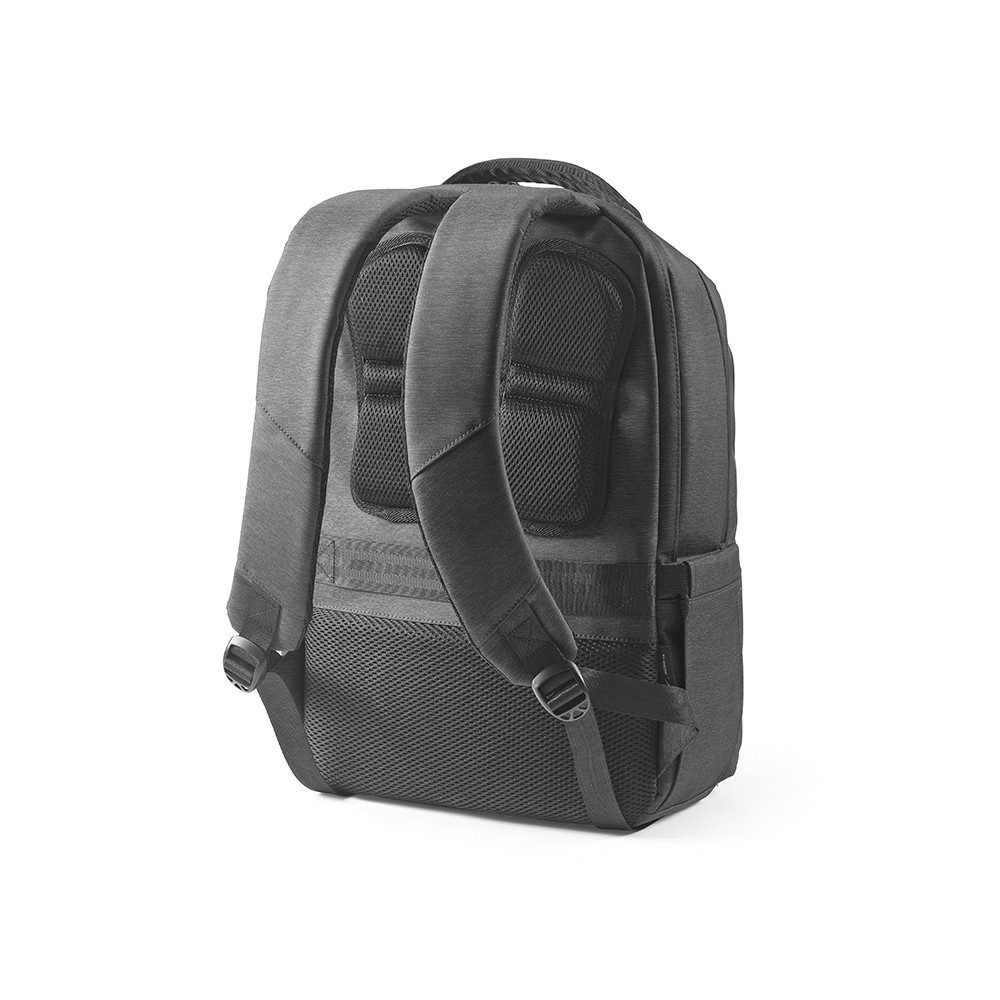 CABBEL Rucksack Skyline Pro – Nachhaltiger 20L Laptop-Rucksack bis 17 Zoll (Rucksack, 1-tlg., Einzelartikel), Anthrazit, wasserabweisend, ergonomisch, Trolleygurt, verstecktes Fach