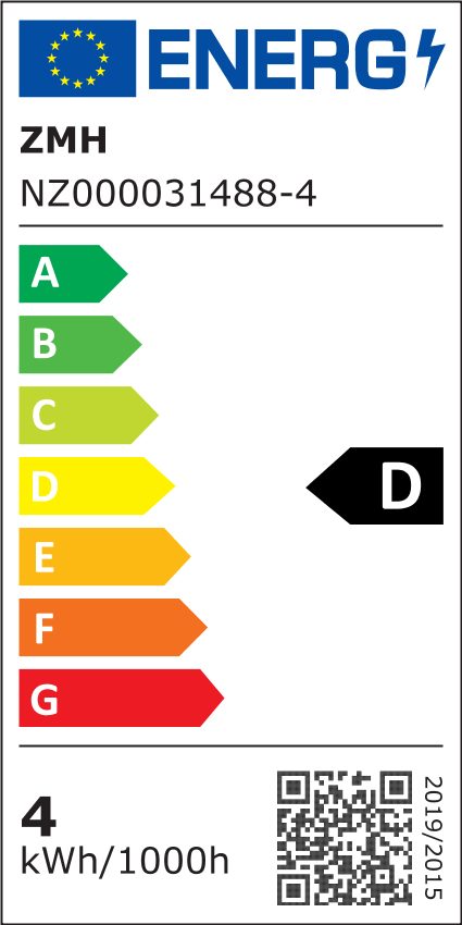 Energieeffizienzklasse: 