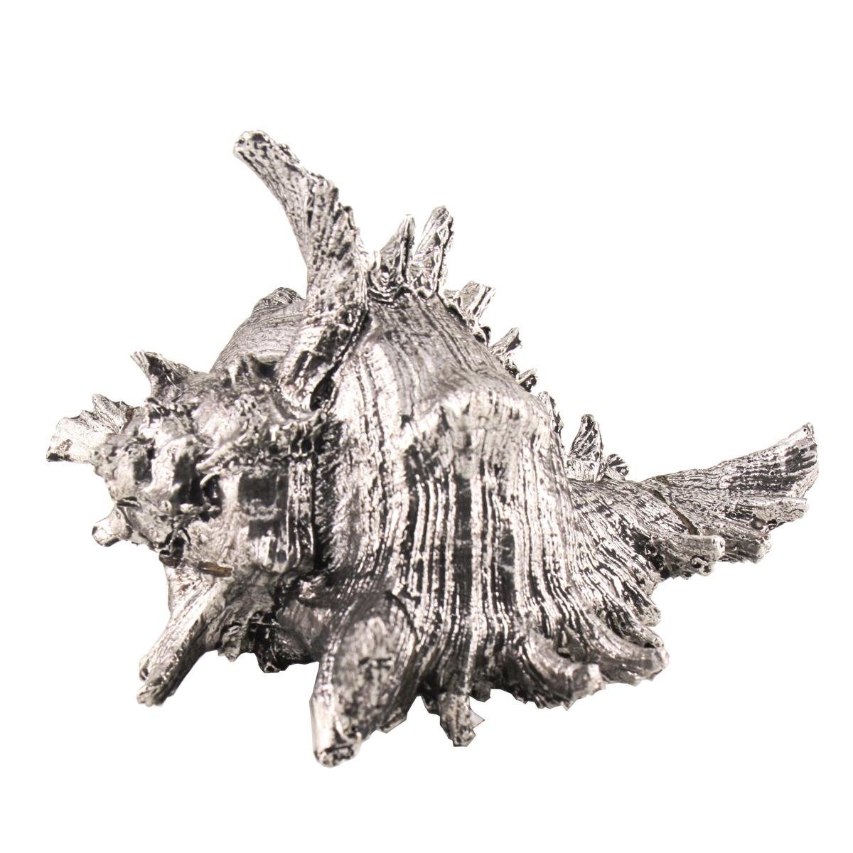 440s Dekofigur 440s Stachel-Schnecke Antik-Silber-Look (Stück) günstig online kaufen