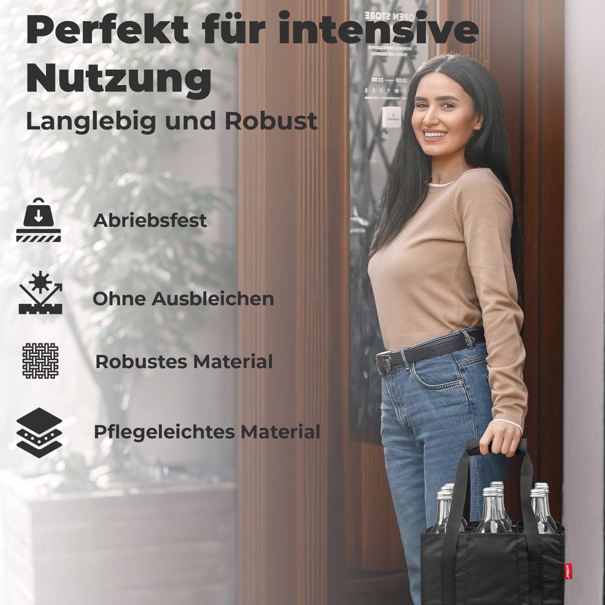 achilles Flaschenkorb 9er Bottle-Bag, Flaschentasche für günstig online kaufen
