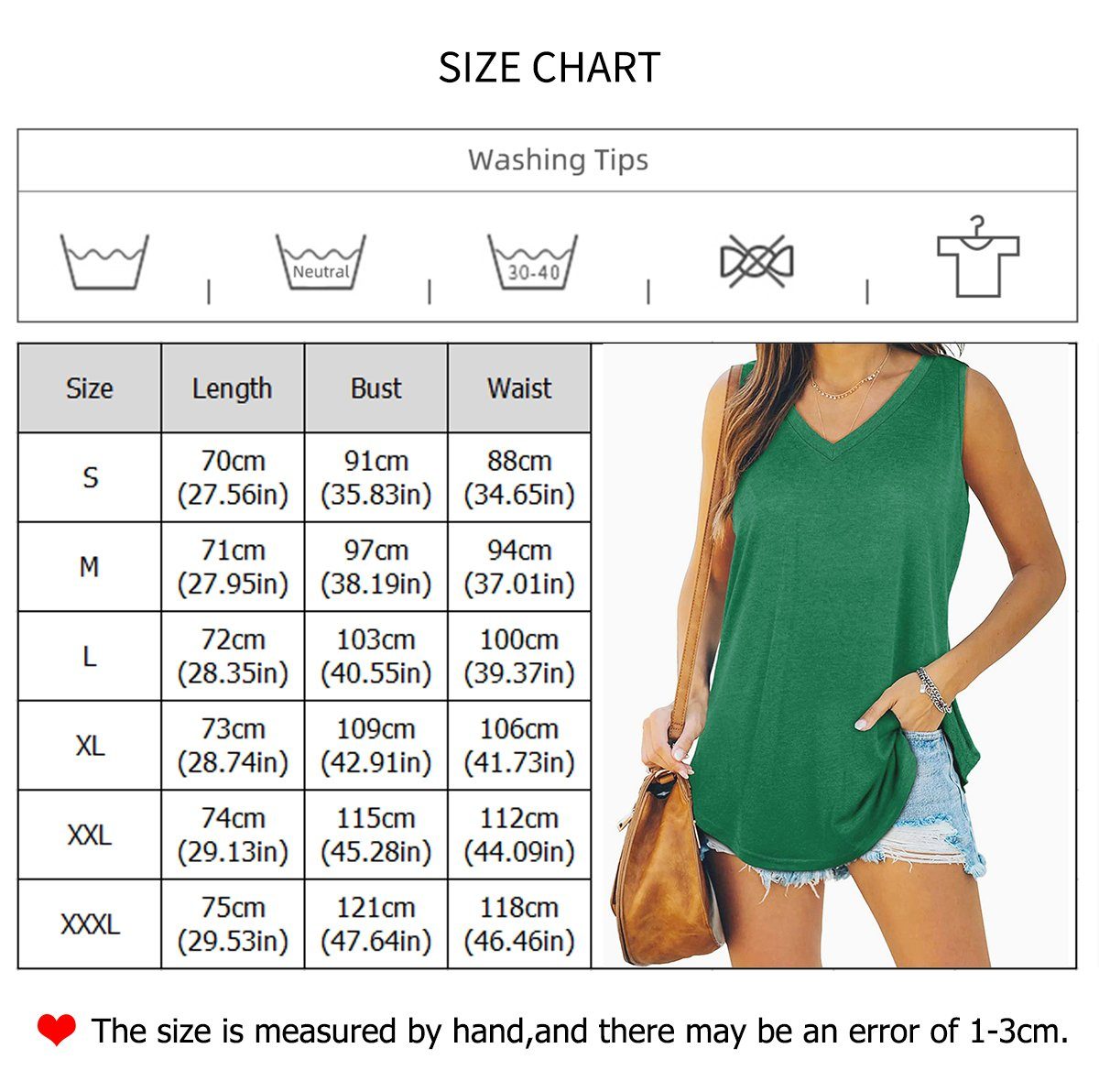 DEBAIJIA Longweste DEBAIJIA Damen Grau Tank Racerback A Top - Ärmellose Basic Weste Lose Lässige