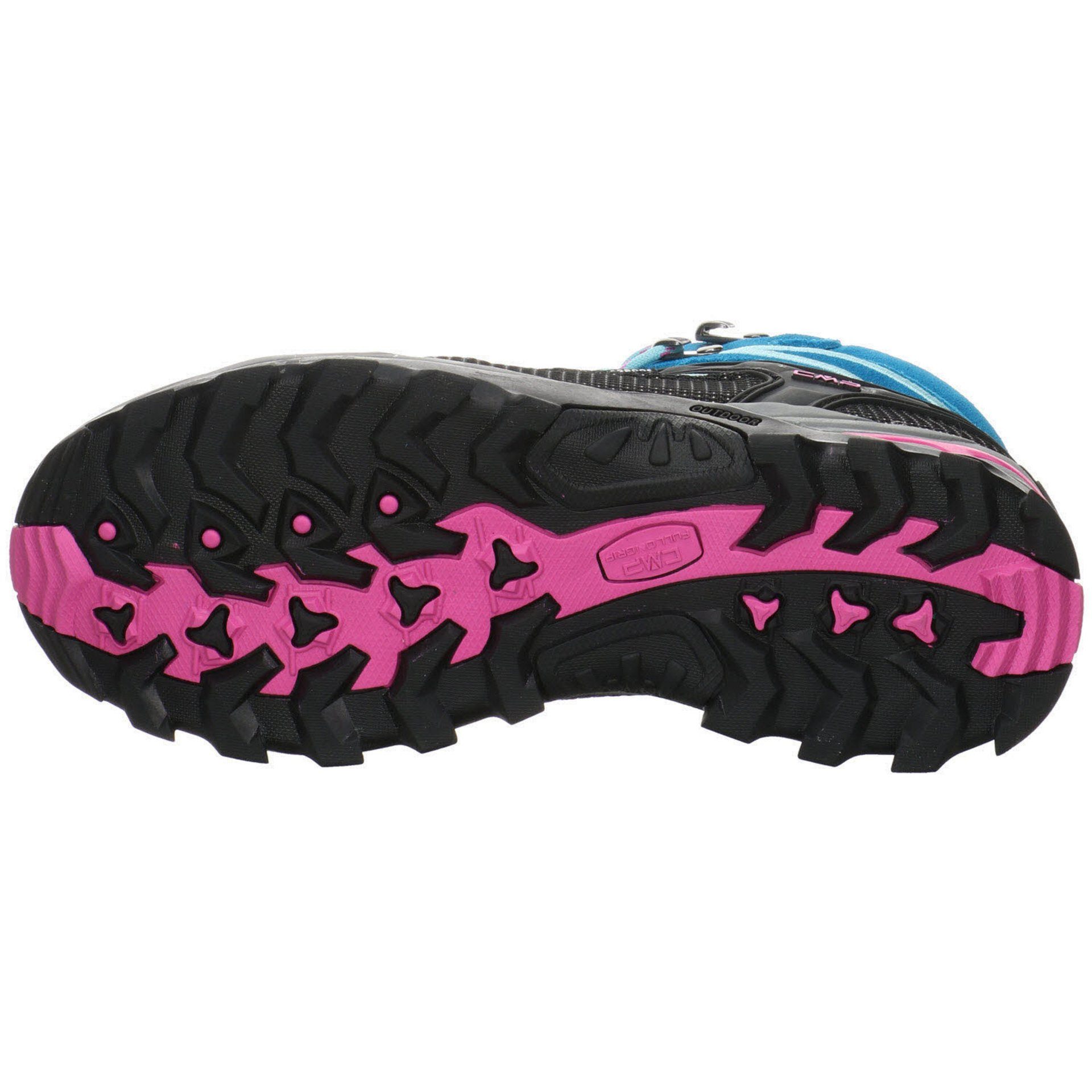 CMP Damen Mid Rigel Outdoorschuh türkis-pink Leder-/Textilkombination Schuhe Outdoorschuh Outdoor