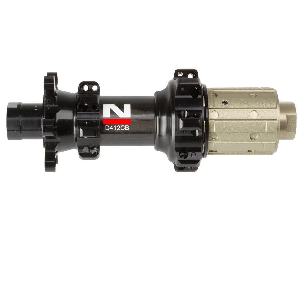 NOVATEC Laufrad Novatec 3in1 11s HR Nabe Carbon Disc Steckachse 24H Ø12x142mm