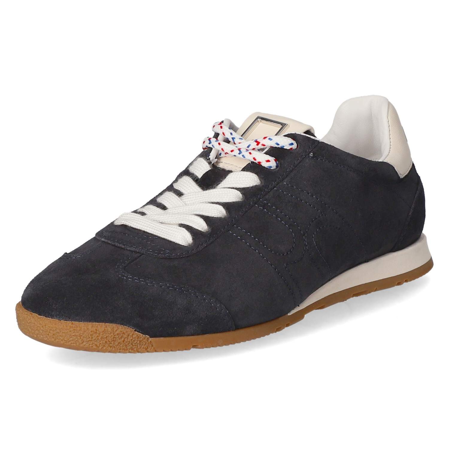 Högl Högl 11011223002 Damen Rauleder blau Schnürschuh