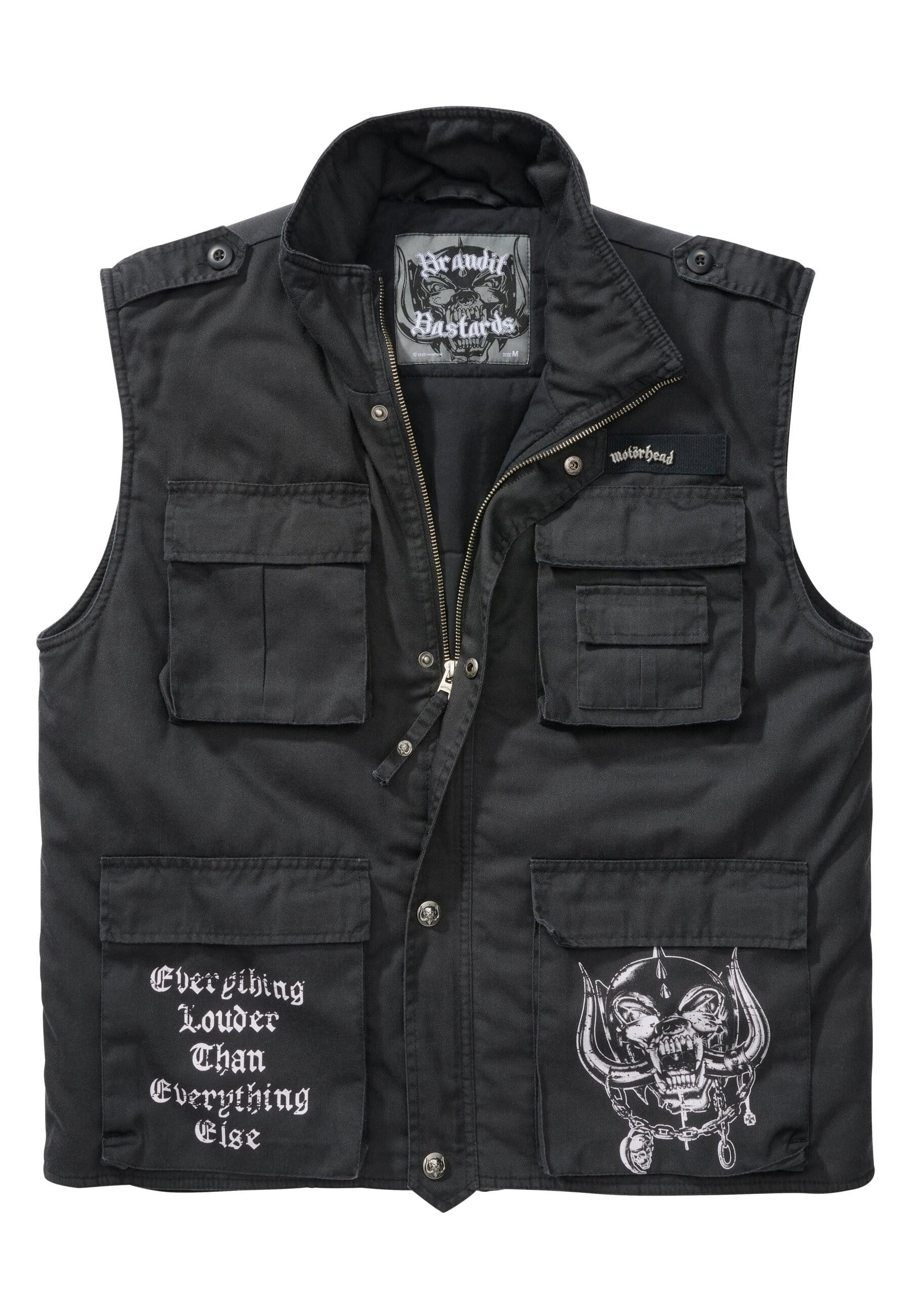 Brandit Steppweste Brandit Herren Motörhead Ranger Vest (1-tlg)