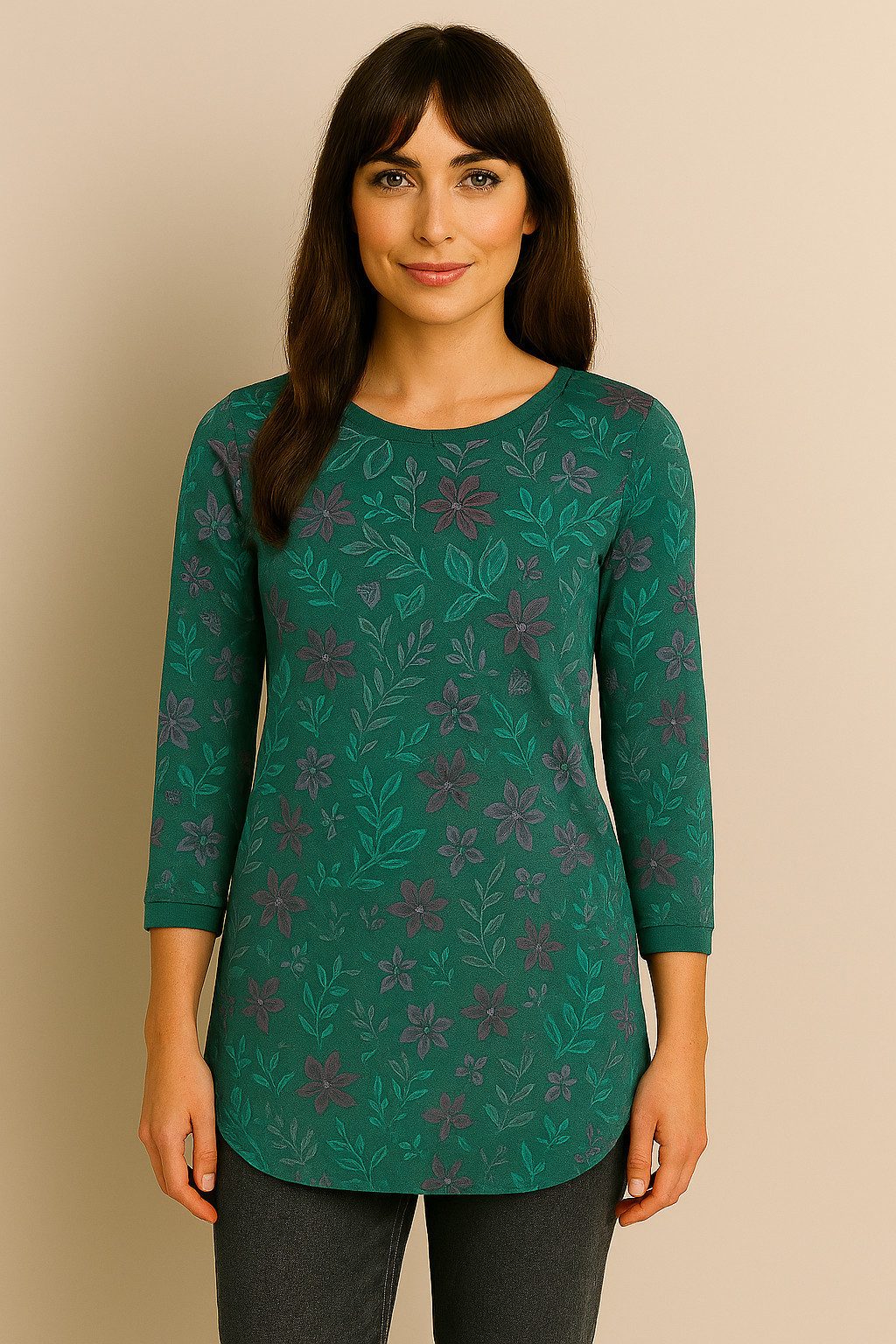 Ragwear Langarmshirt SHIMONA FLOWERS O günstig online kaufen