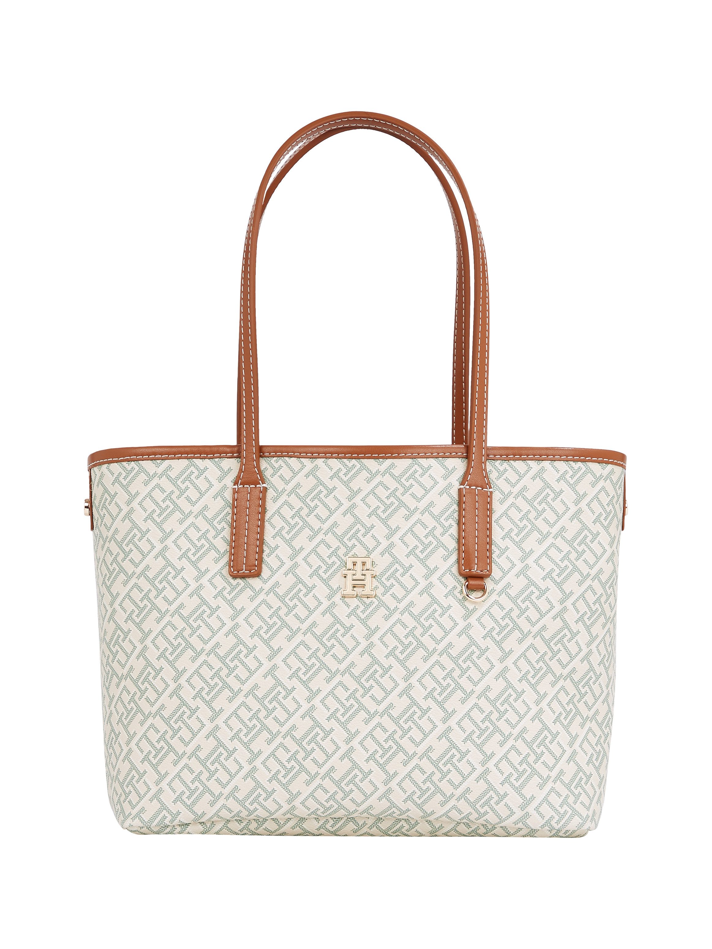 Tragetasche TH MONOPLAY LEATHER MINI TOTE