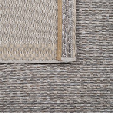 Outdoorteppich Teppich Für In- & Outdoor Balkon, TT Home, Läufer, Höhe: 4 mm