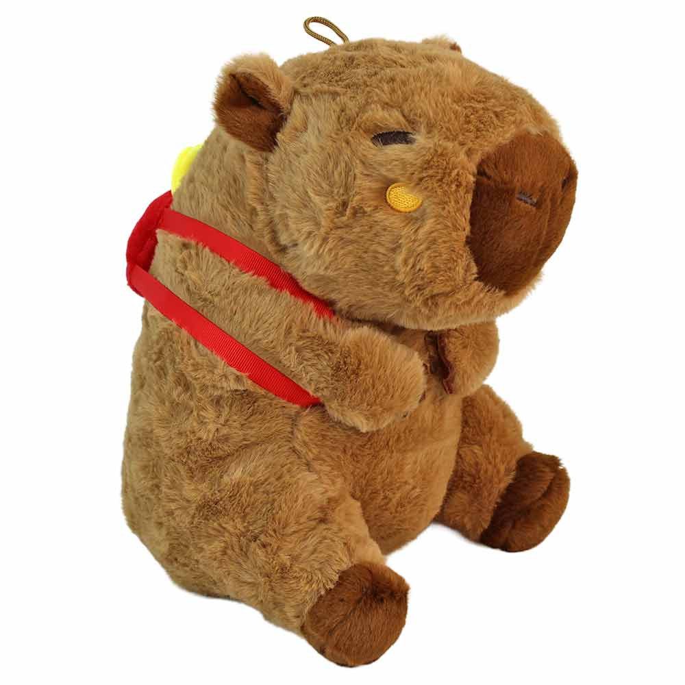 Landahl & Baumann Kuscheltier Capybara Plüschtier mit Rucksack - ca. 25 cm (1-St)