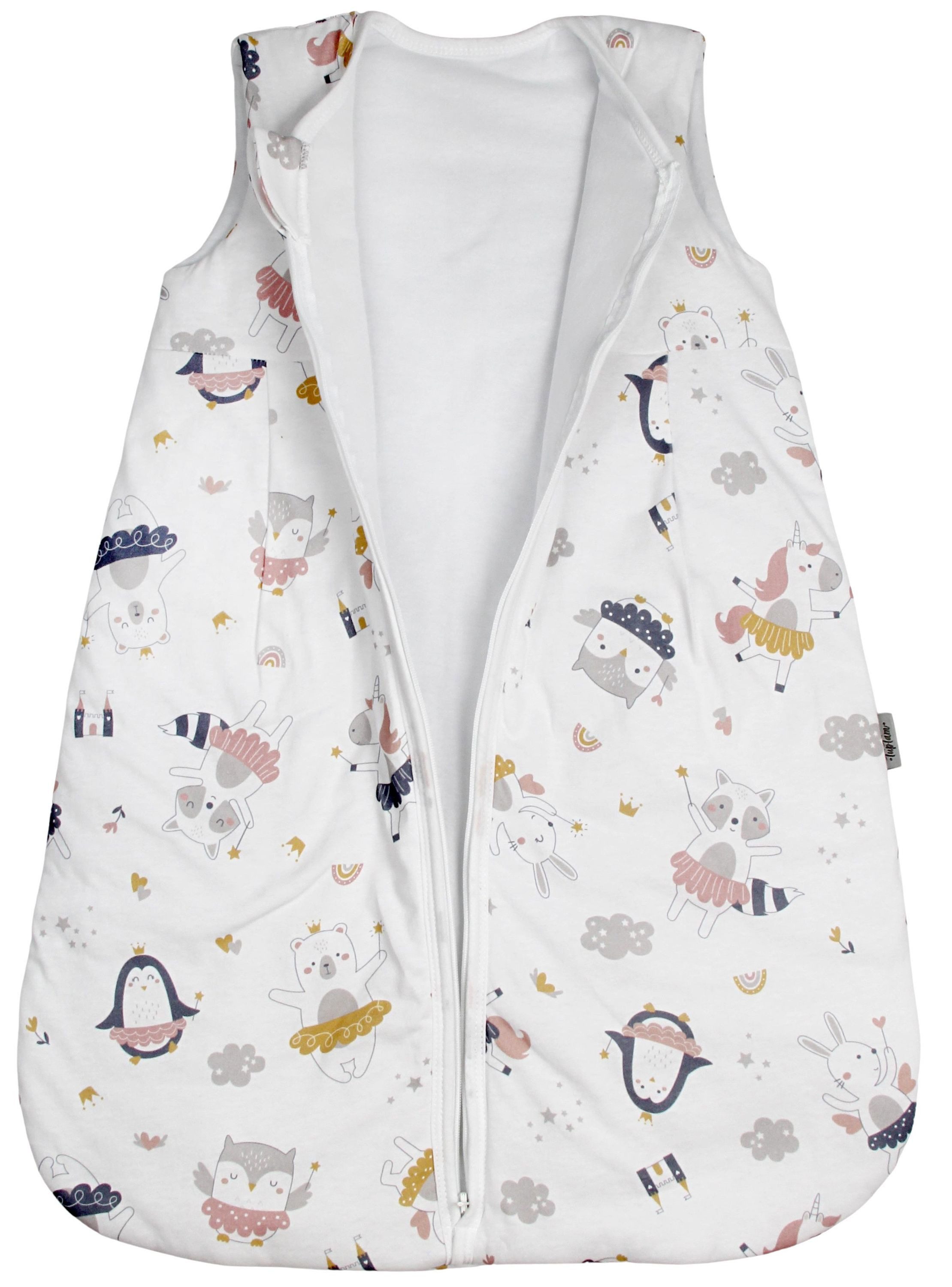 TupTam Babyschlafsack Kugelschlafsack ohne Ärmel 2.5 TOG Ganzjahr – Bild 4 von 5