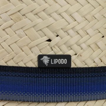 Lipodo Sonnenhut (1-St) Sonnenhut mit Ripsband, Made in Italy