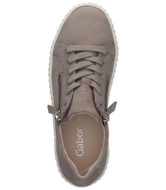 Gabor Sneaker Nubukleder Plateausneaker