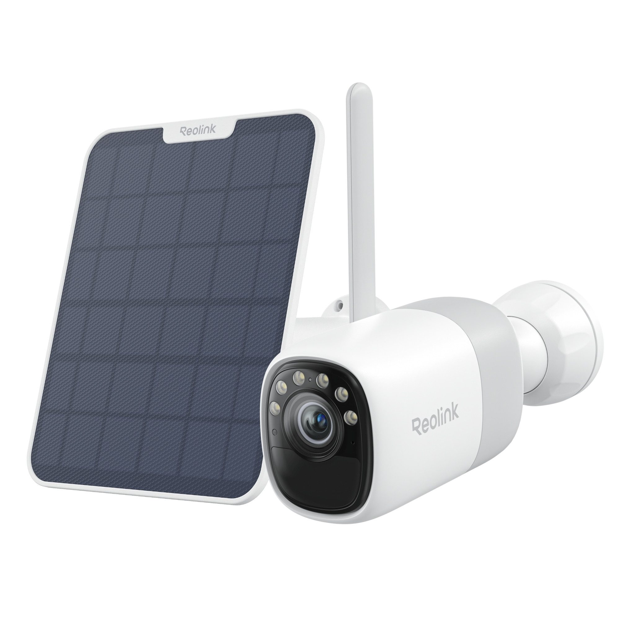 Reolink Überwachungskamera Altas mit Solarpanel (Außenbereich, Innenbereich, 4MP, ColorX-Nachtsicht, 5/2,4 GHz WLAN,10s Voraufzeichnung,20Ah Akku)