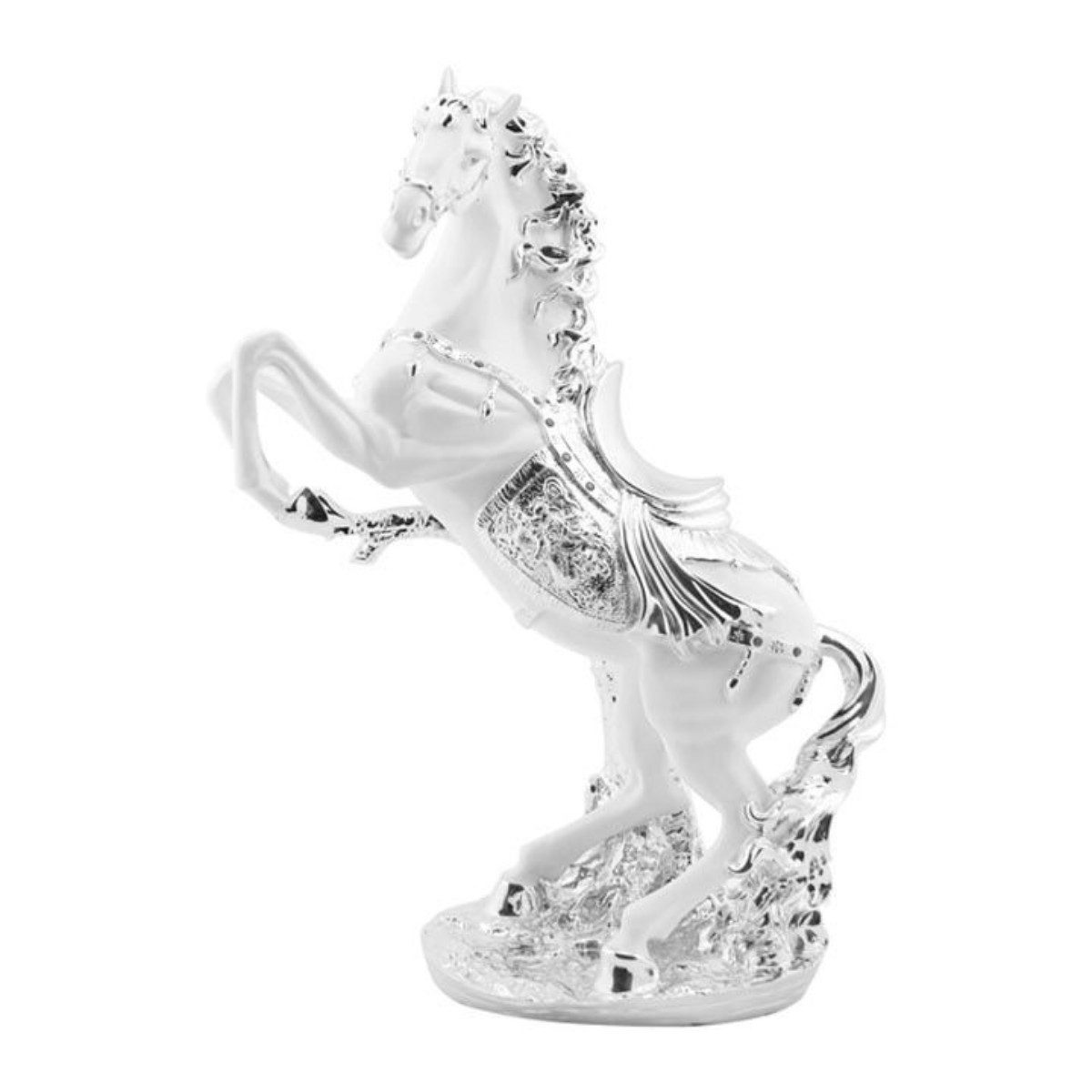 alesvelt Dekofigur Moderne Pferd Figur aus Keramik 70 cm