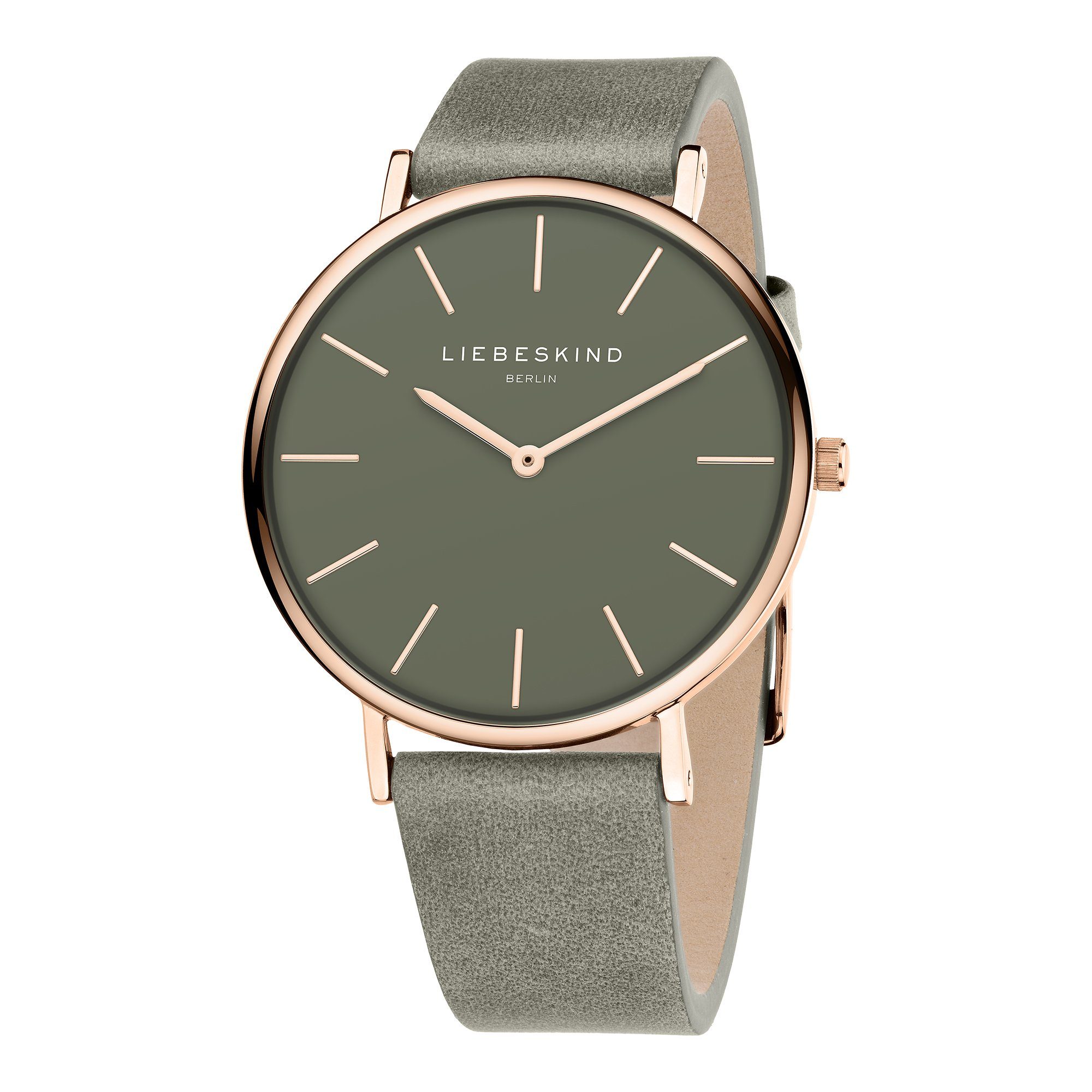 Liebeskind Berlin Quarzuhr The Simple Minimalist Echtleder günstig online kaufen