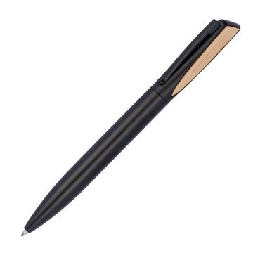 Livepac Office Kugelschreiber Kugelschreiber / aus Metall mit Bambusapplikation