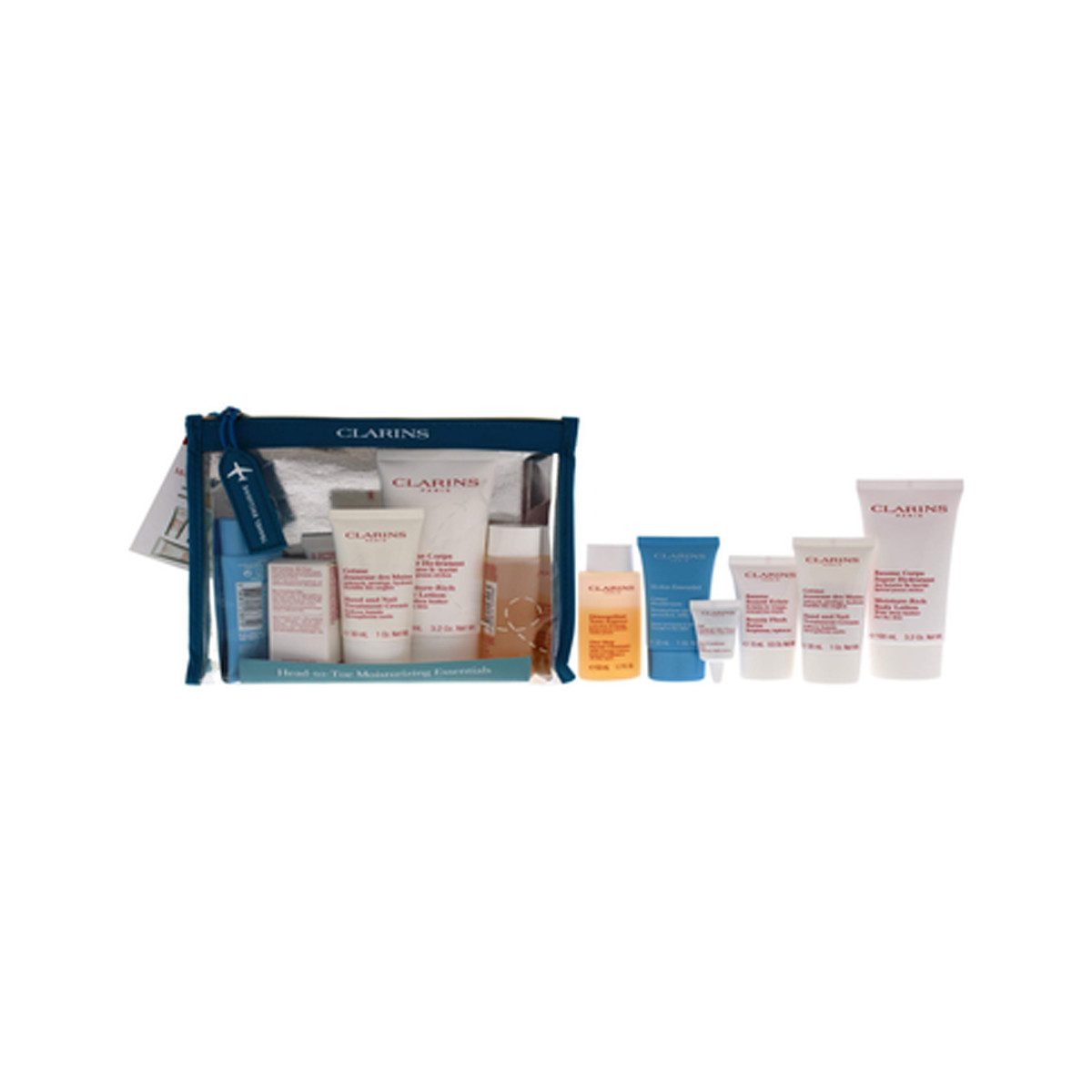 Clarins Gesichtspflege-Set CLARINS ESSENTIAL MOISTURIZING TRAVEL SET