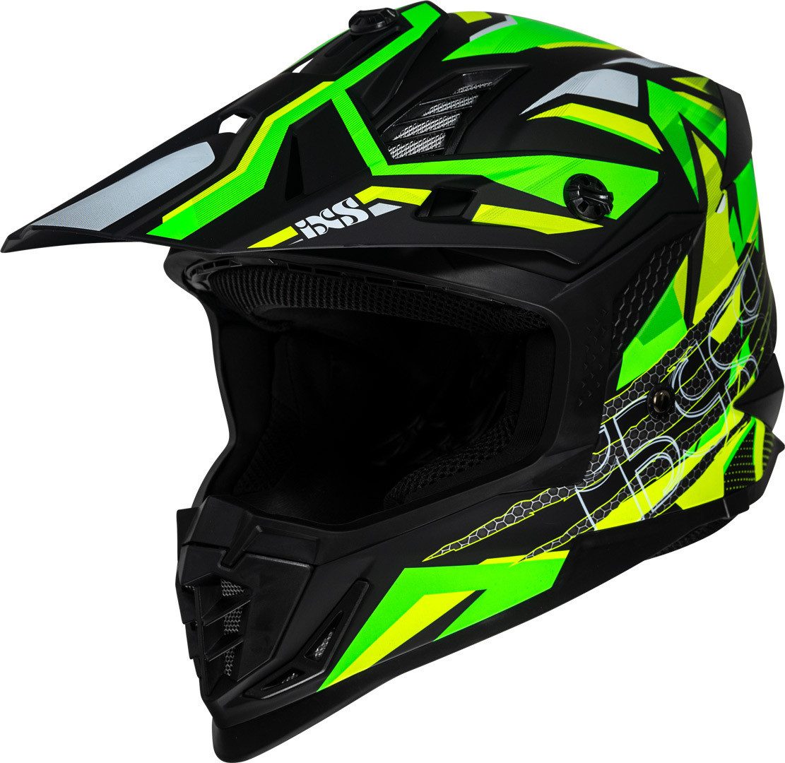 IXS Motocrosshelm iXS363 2.0 Motocross Helm, Ratschenverschluss
