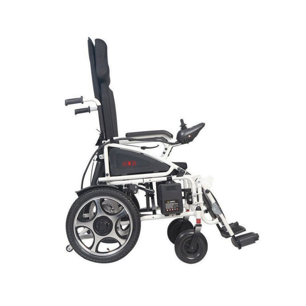 Antar Electric Mobility Scooter Electric Wheelchair with Reclining Function Joystick 6km/h 130kg
