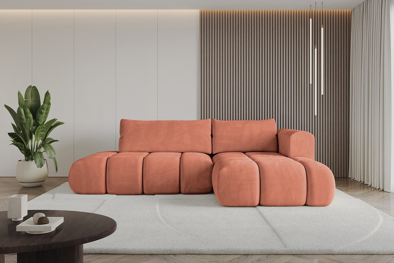ALTDECOR Ecksofa CLOUD-L, Couch mit Schlaffunktion, günstig online kaufen