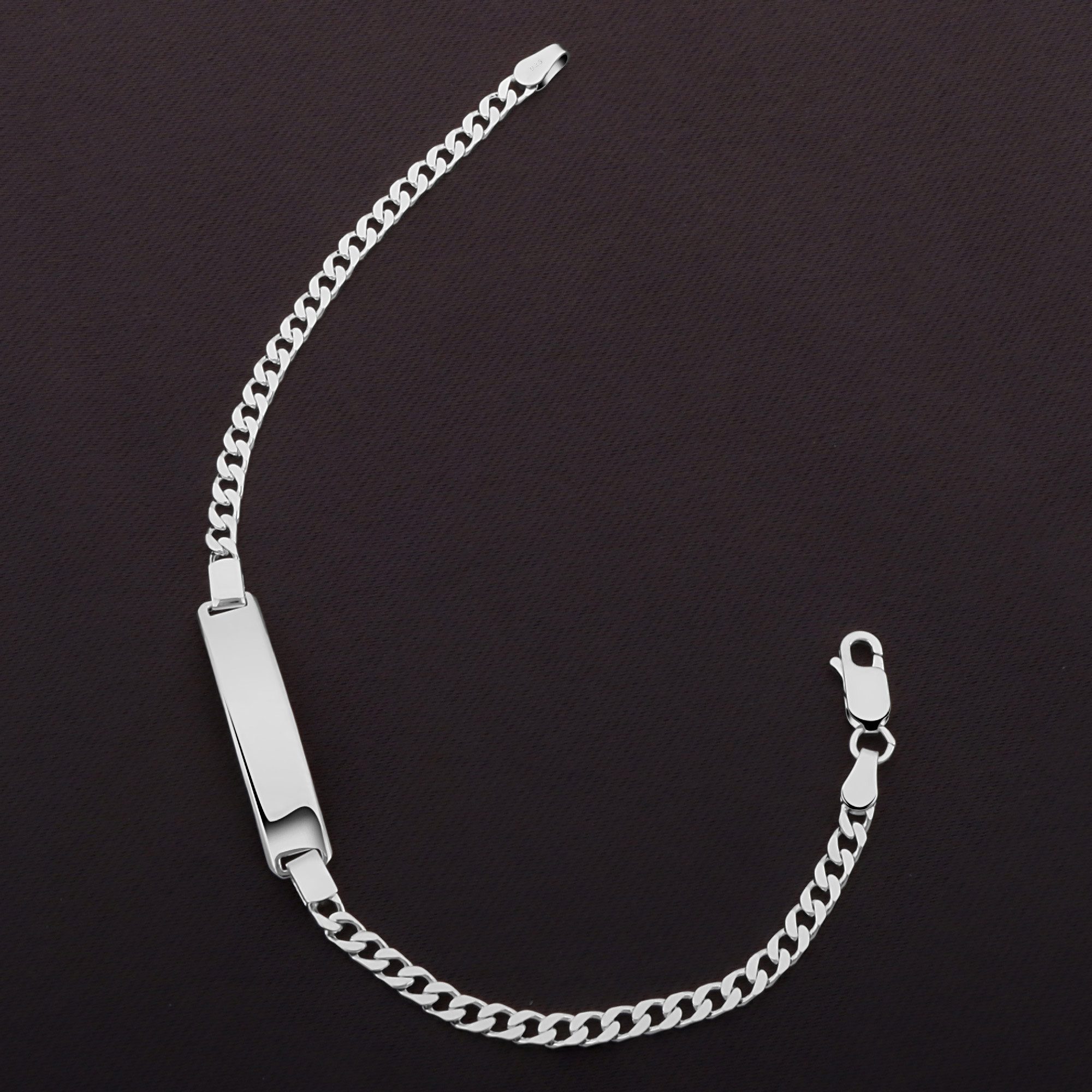 Tony Fein Silberarmband Gravurarmband 7 mm günstig online kaufen