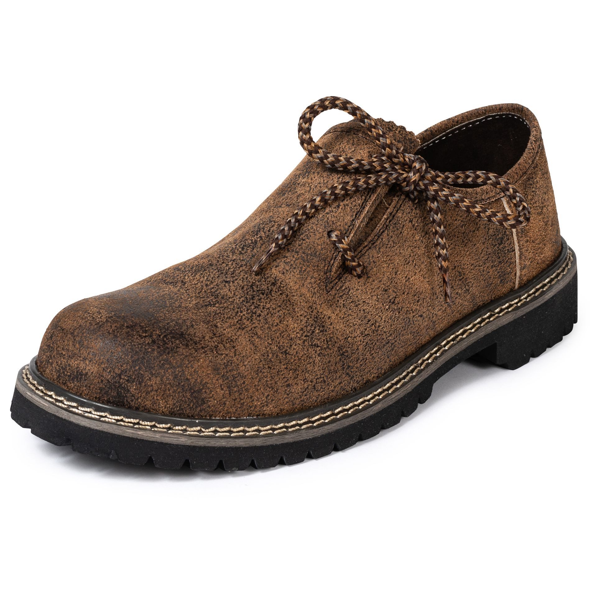 PAULGOS Trachtenschuhe Trachten Schuhe Haferl Schnürschuh günstig online kaufen