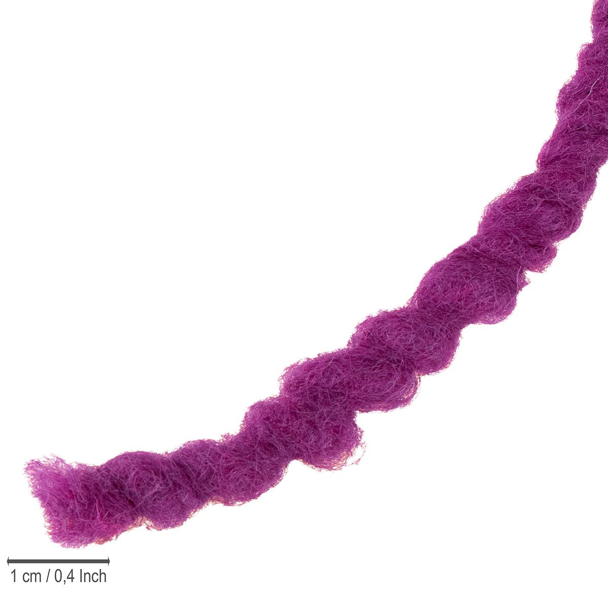 STYLIT by Lehner Wolle Filzband Floristikband aus Wolle für Dekoration und Bastelideen