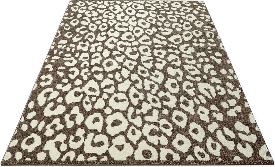 Teppich Surf Avenue, GALA, rechteckig, Höhe: 14 mm, weiche Haptik,  Tiermuster, Teppich im Leoparden-Design