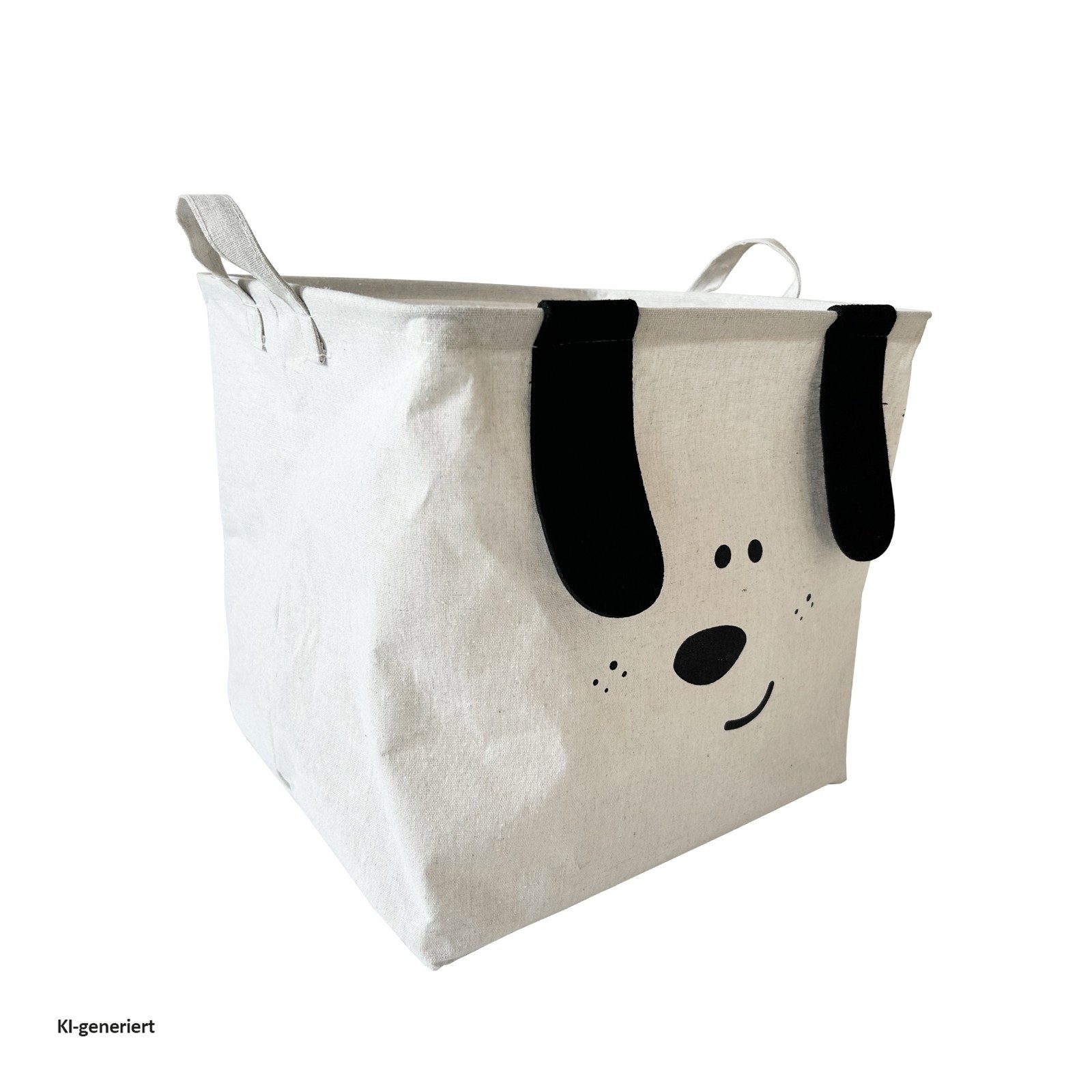 HTI-Living Aufbewahrungskorb Aufbewahrungskorb Hund eckig (Stück, 1 St., 1 Aufbewahrungskorb), Aufbewahrungsbox Tiermotiv Kinderzimmer