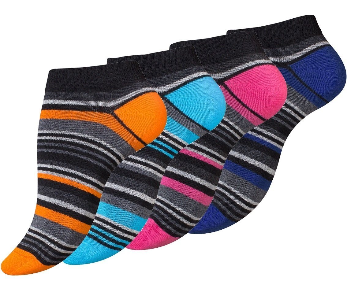 Vincent Creation® Sneakersocken (8-Paar) in angenehmer Baumwollqualität