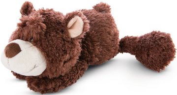 Nici Kuscheltier Classic Bear, Bär kakobraun, 50 cm, liegend; enthält recyceltes Material