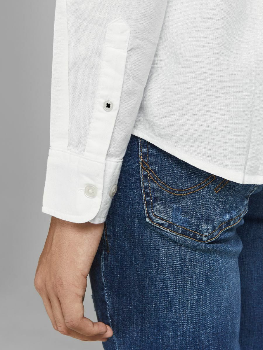 Jack & Jones Junior Langarmhemd JJEOXFORD SHIRT L/S NOOS JNR