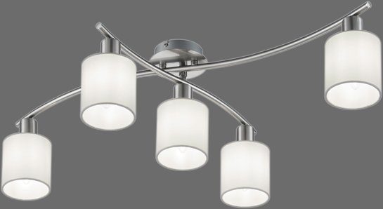 TRIO Leuchten Deckenleuchte Garda, ohne Leuchtmittel, schwenkbar, Leuchtmit günstig online kaufen