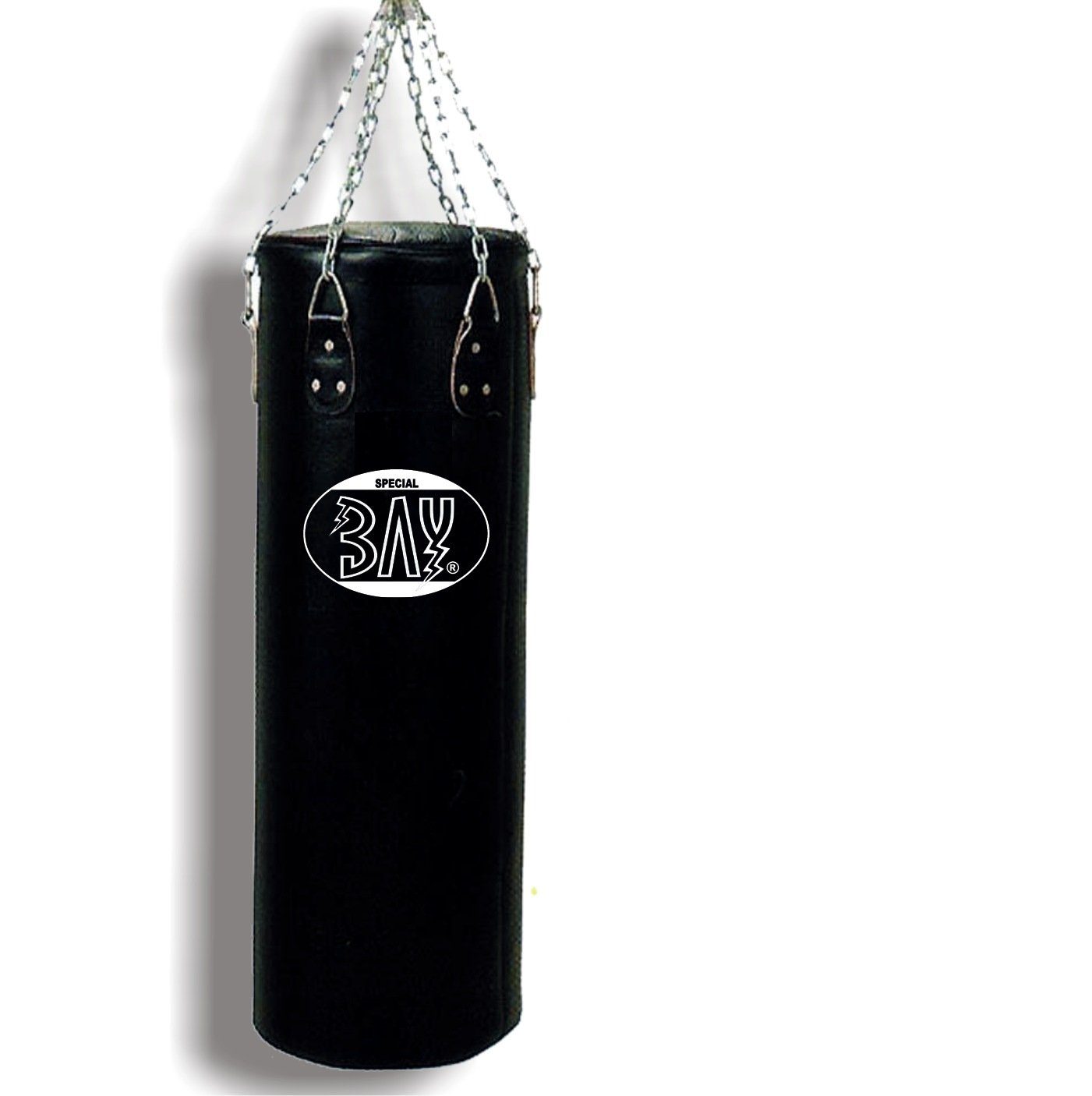 Boxsack Sandsack 120 x 30 cm Canvas schwarz ungefüllt groß
