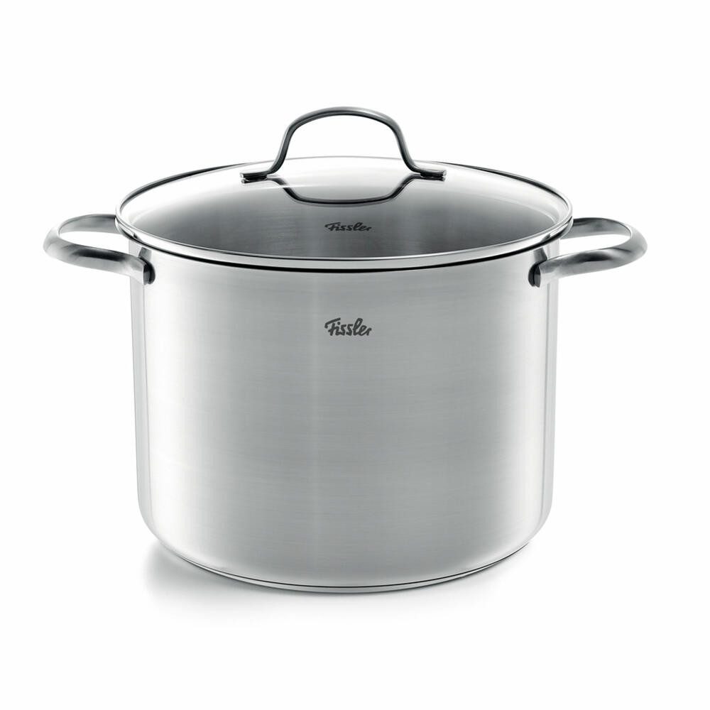 Fissler Kochtopf San Francisco 24 cm, Edelstahl 18/10, mit Glasdeckel