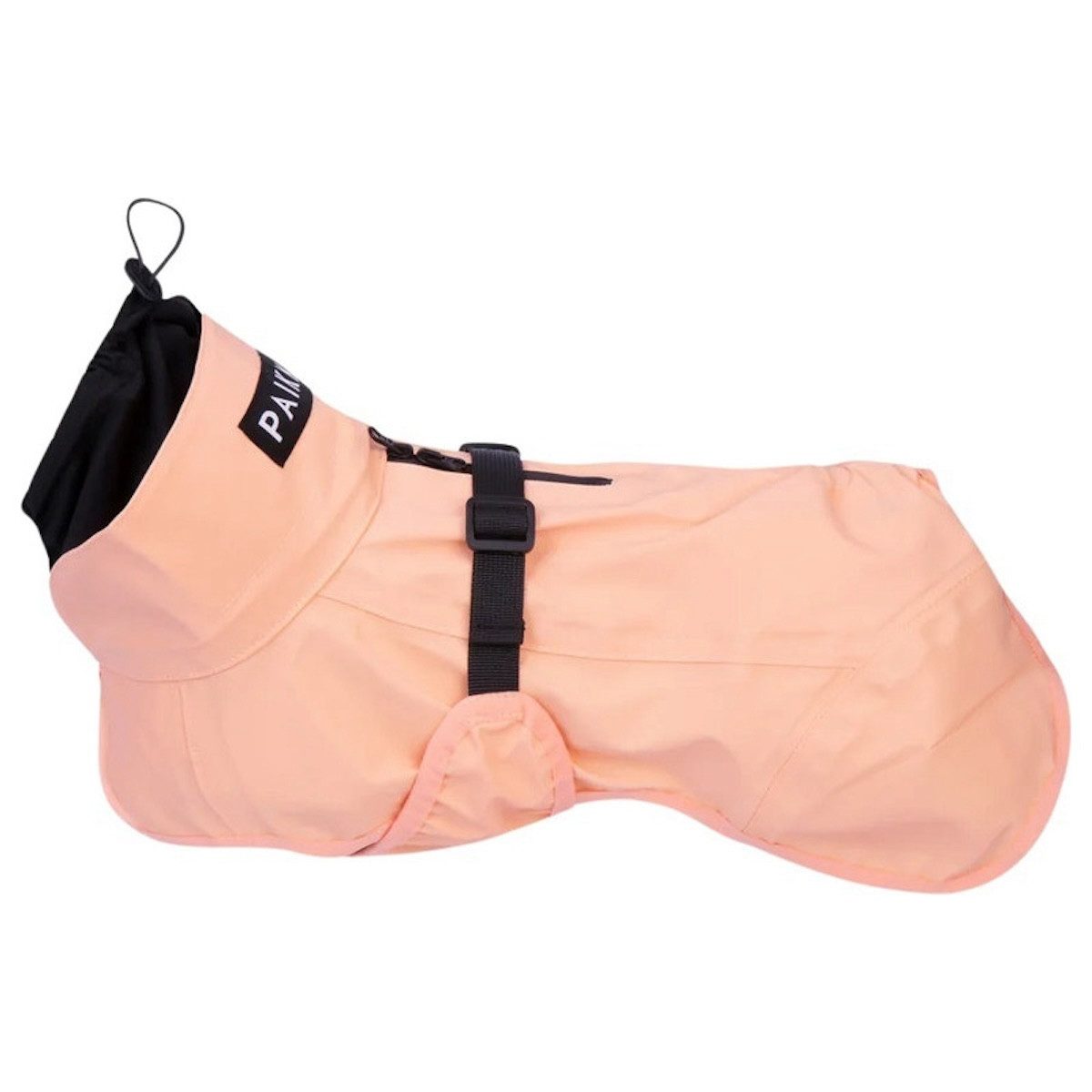 Hunderegenmantel Hunde Regenmantel reflektierend "Visibility Raincoat" pfirsich