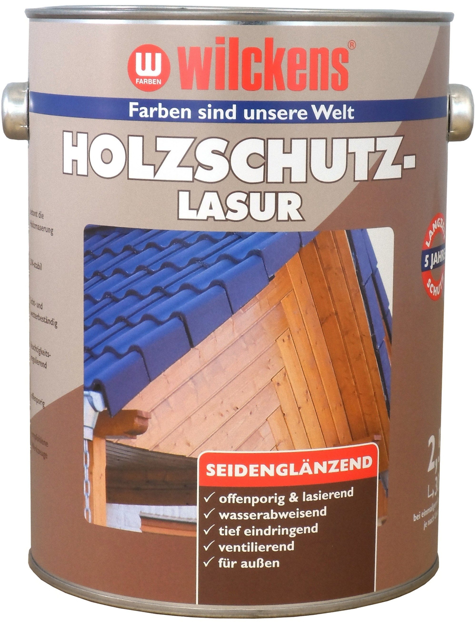 Wilckens Цвета Lack, Holzschutzlasur Farblos 2,5 L