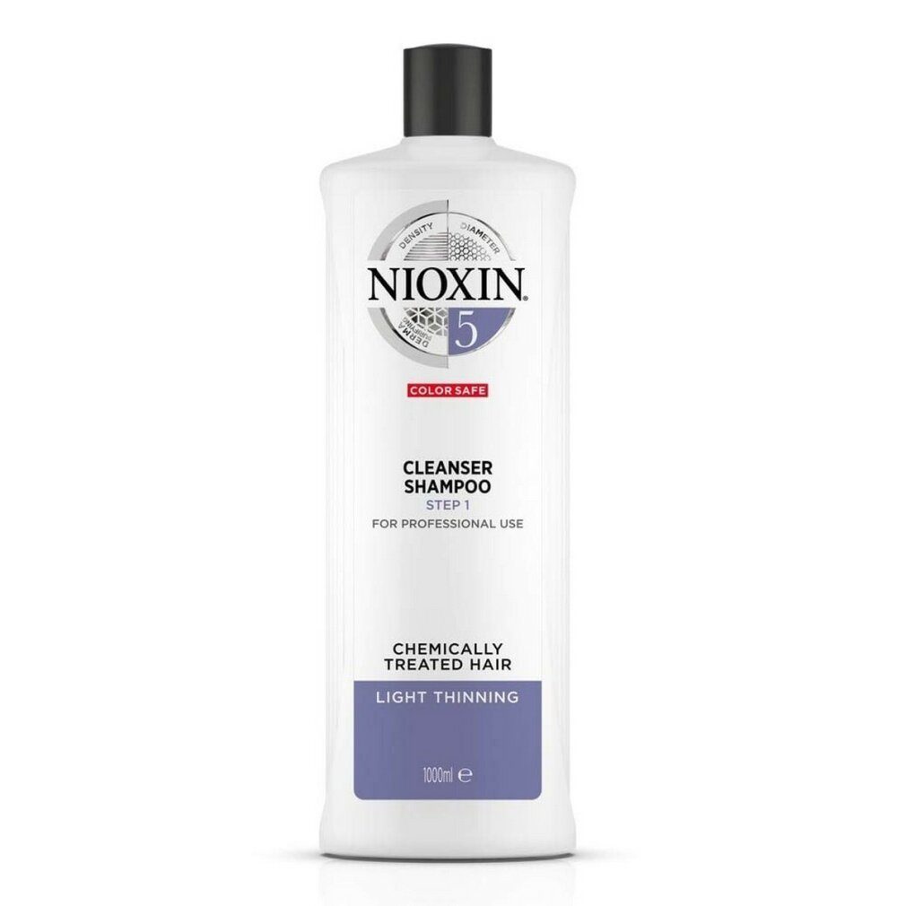 Nioxin Haarshampoo SYSTEM 5 shampoo volumizing weak coarse hair 1000 ml | Haarshampoos